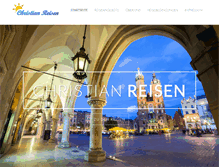 Tablet Screenshot of christianreisen.com